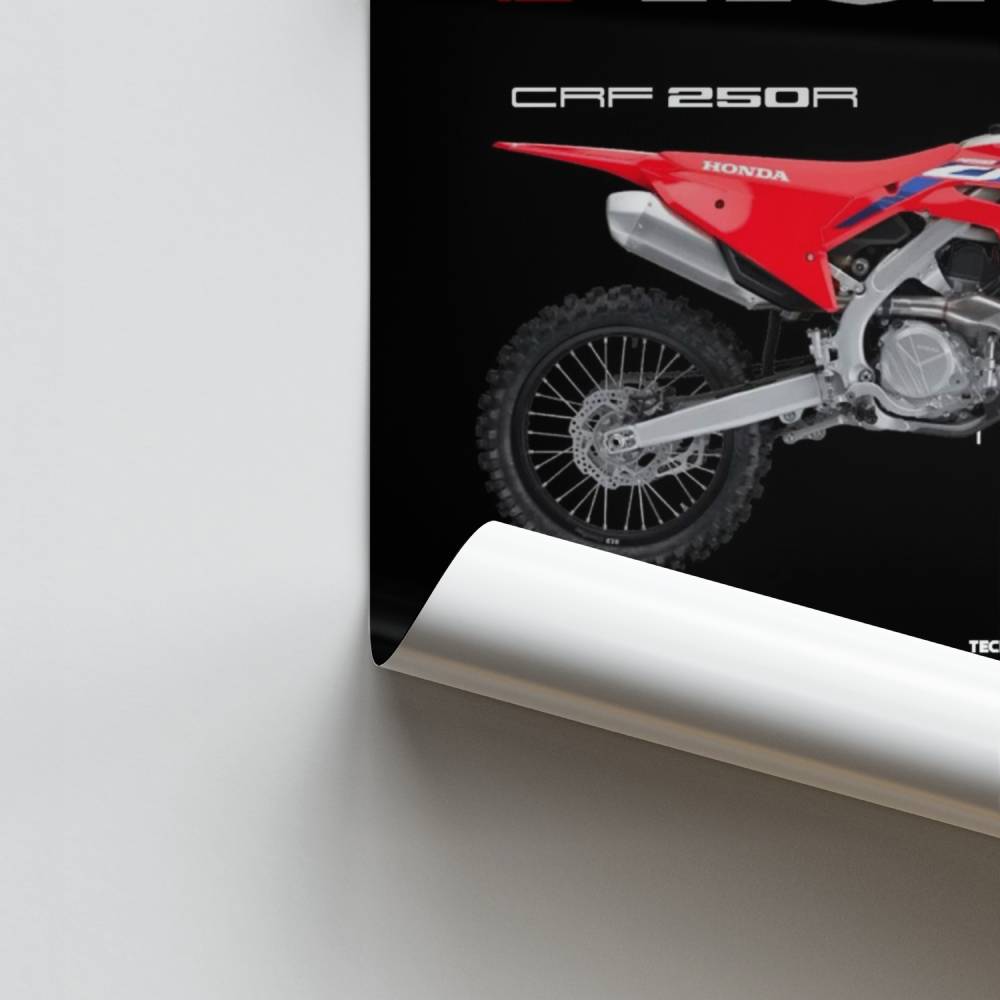 Poster Honda CRF250R Racing