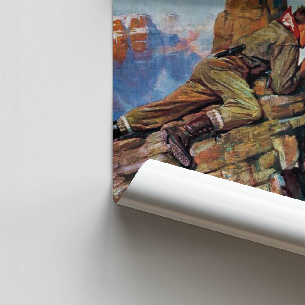 Poster Aventure Chasseur