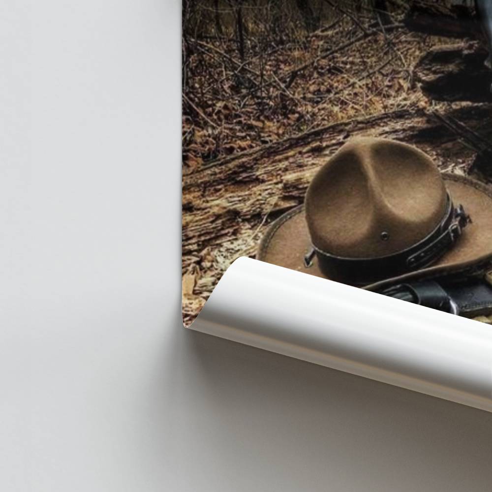 Poster Aventurier Rustique