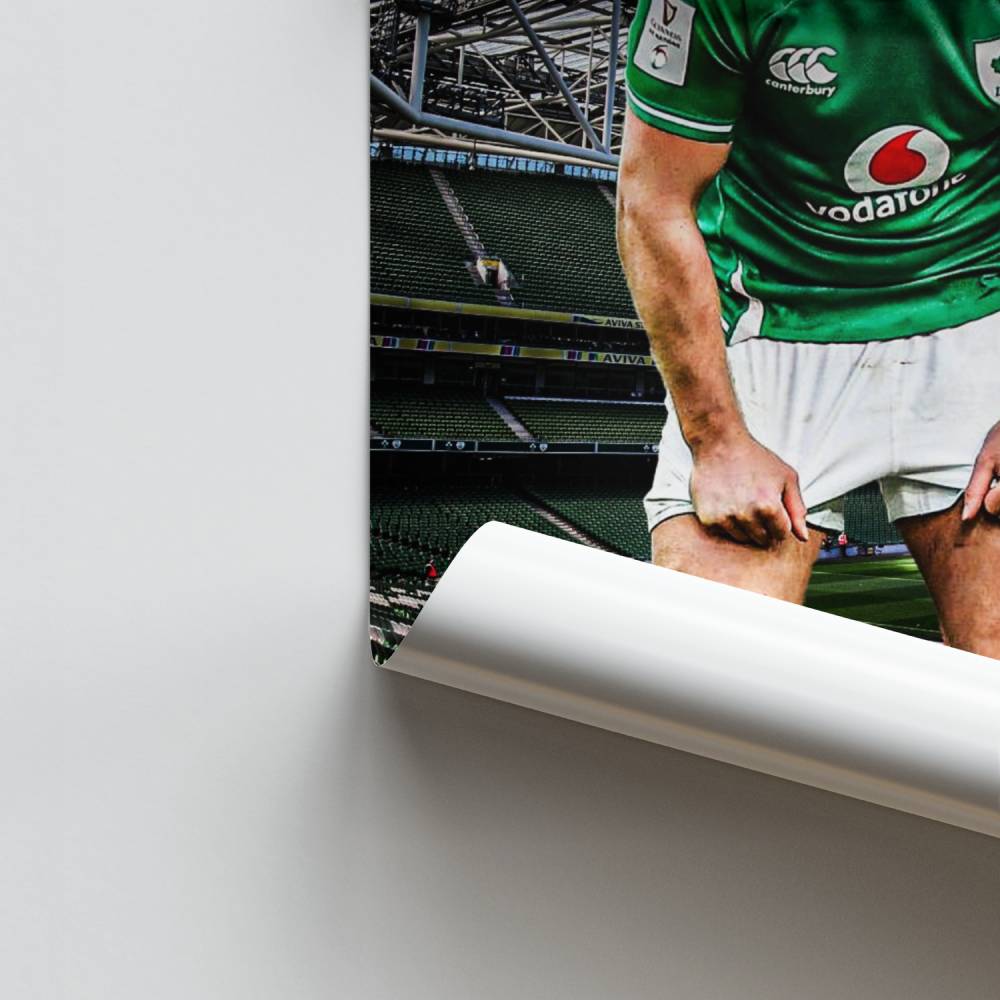 Poster Rugby Irlandaise Passion