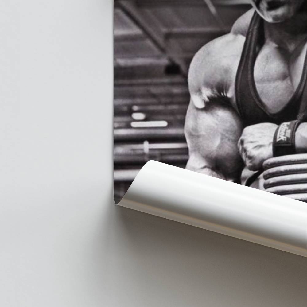 Poster Puissance Musclée