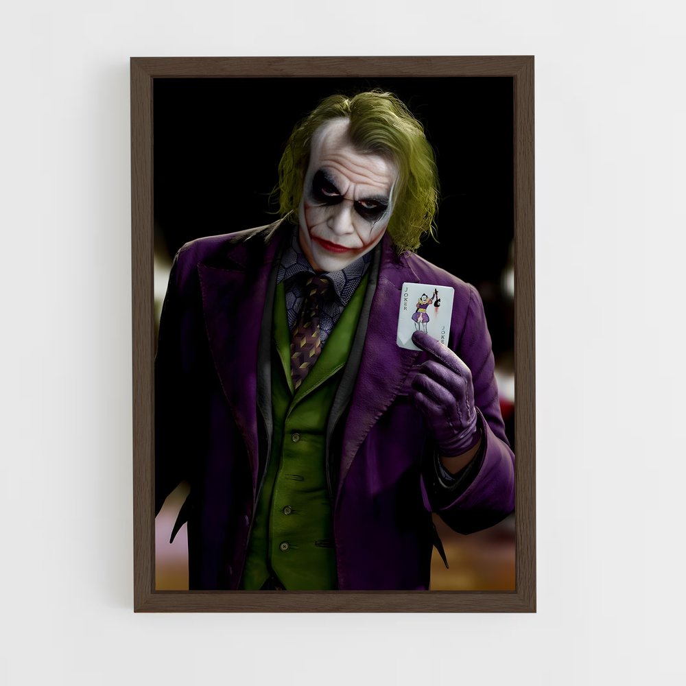 joker-5 cadre Bois foncé