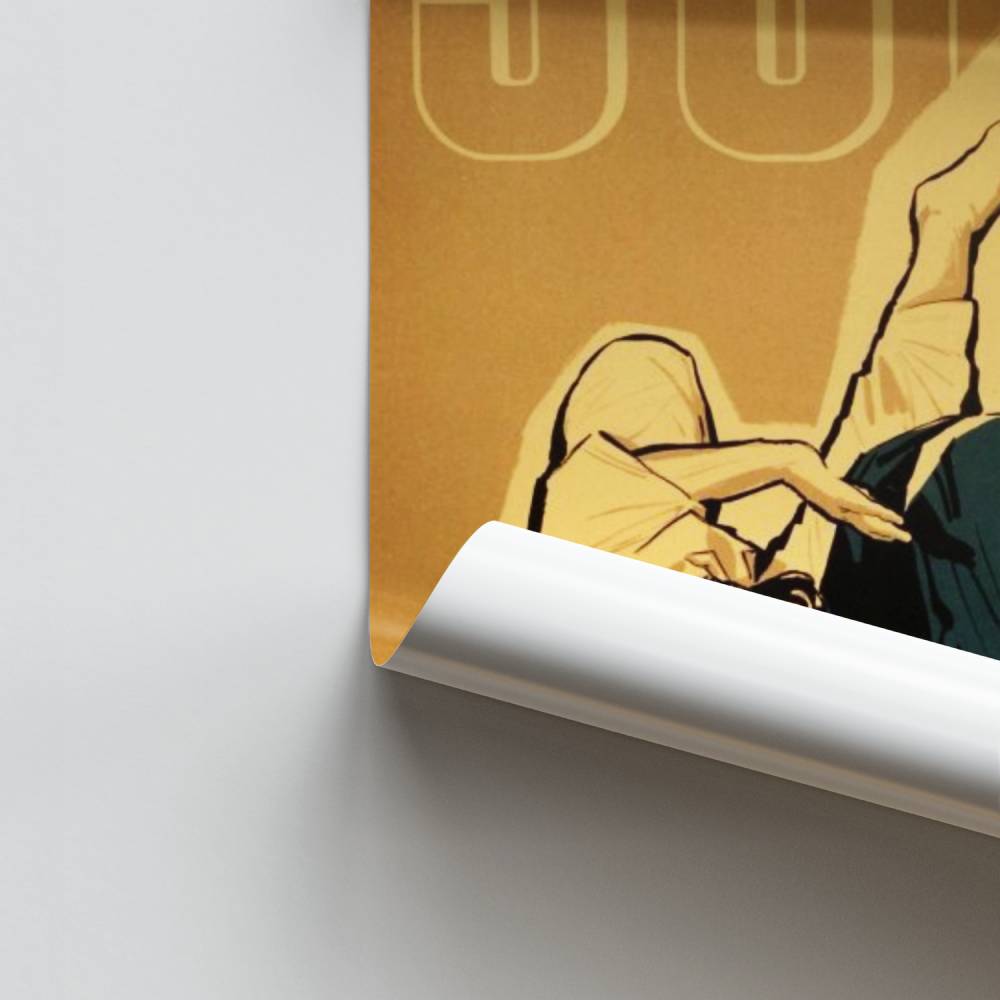 Poster Technique Judo