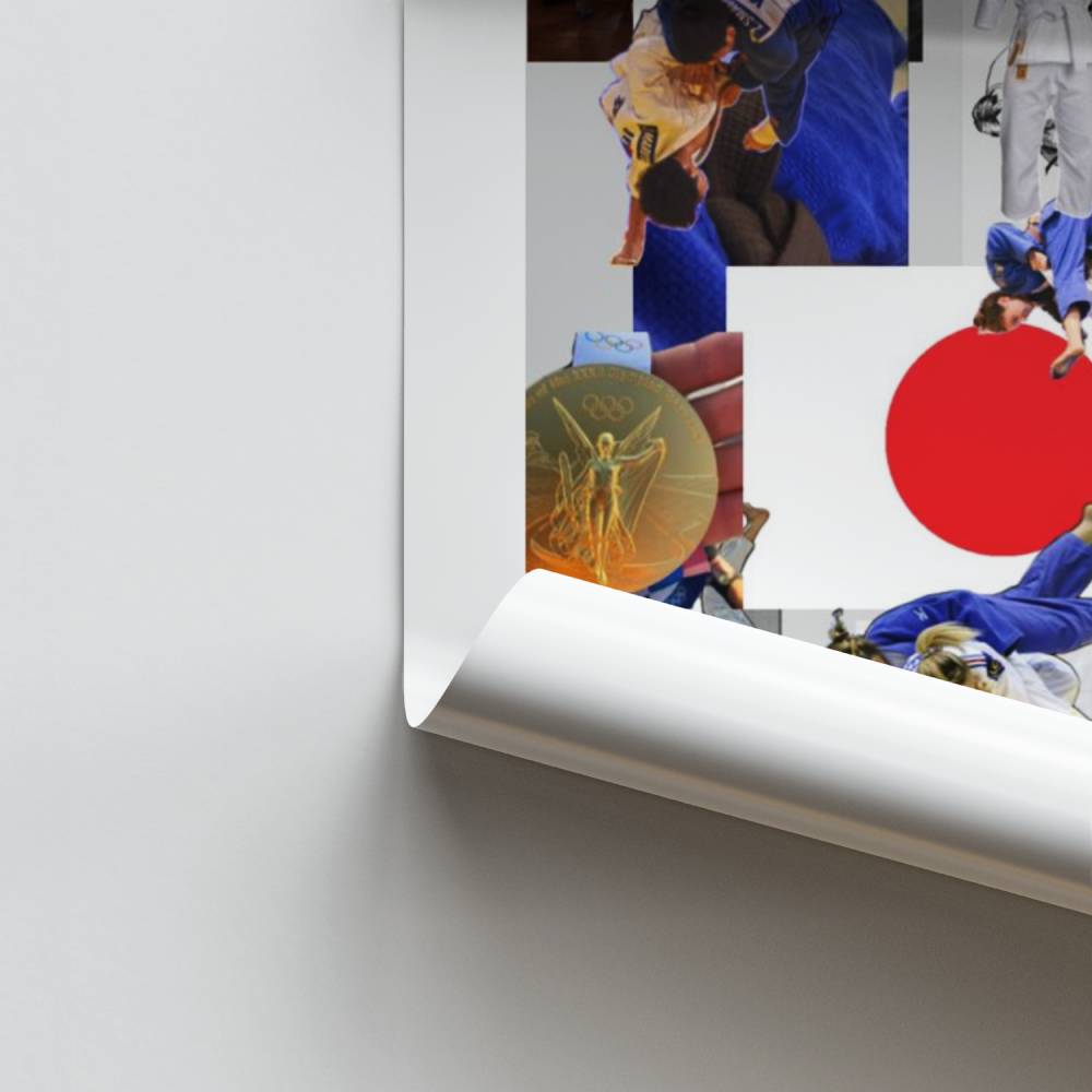 Poster Esprit Judo Japonais