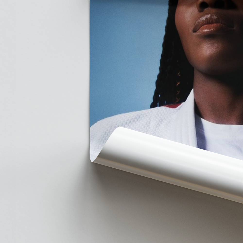 Poster Championne du Judo