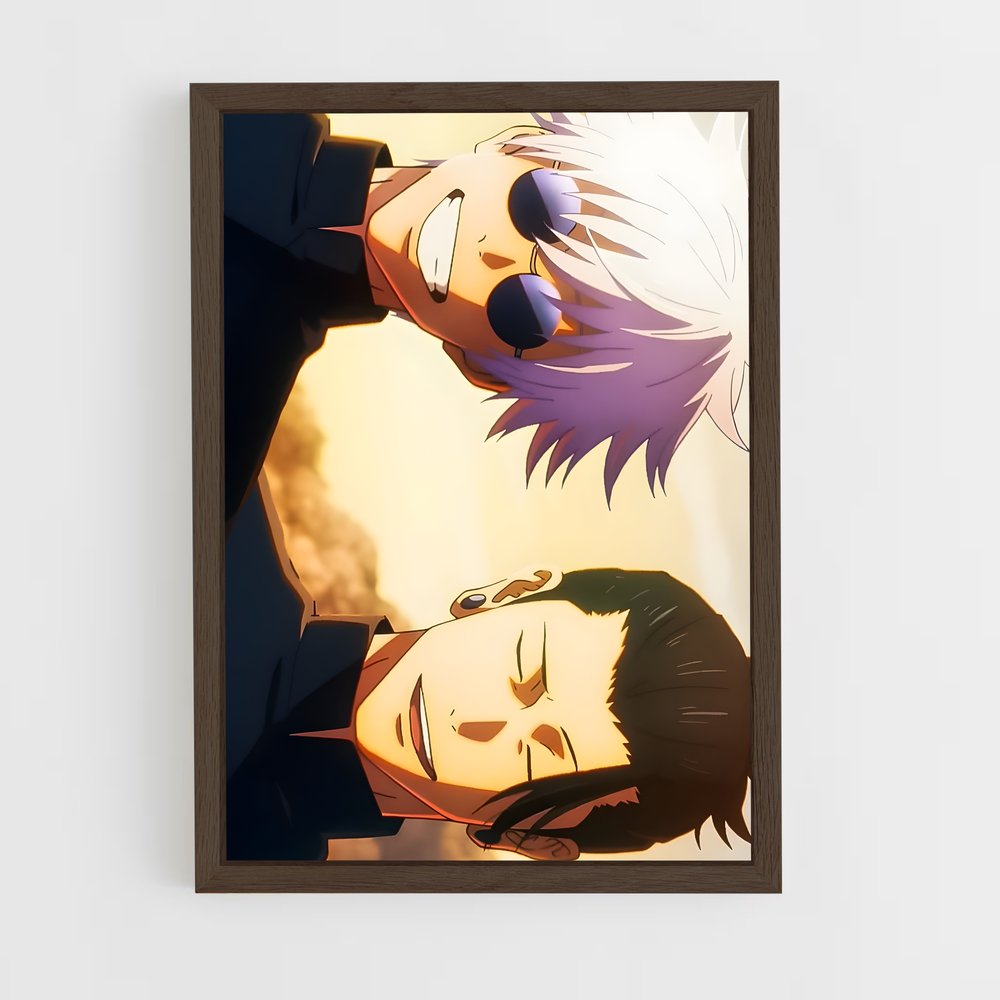 jujutsu-kaisen-5 cadre Bois foncé