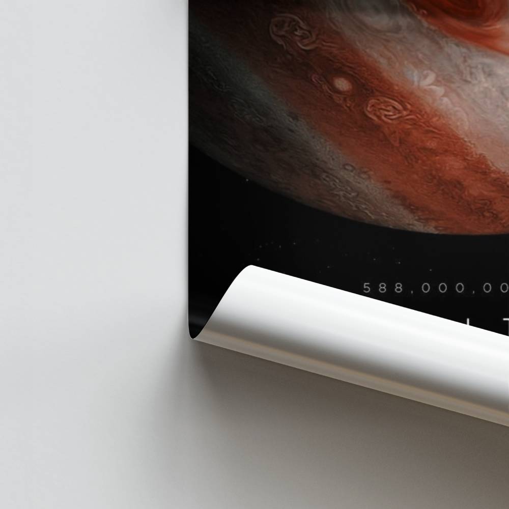 Poster Grande Tache Rouge