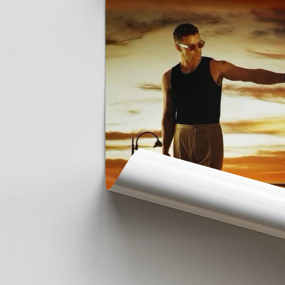 Poster Voyageur Crépusculaire