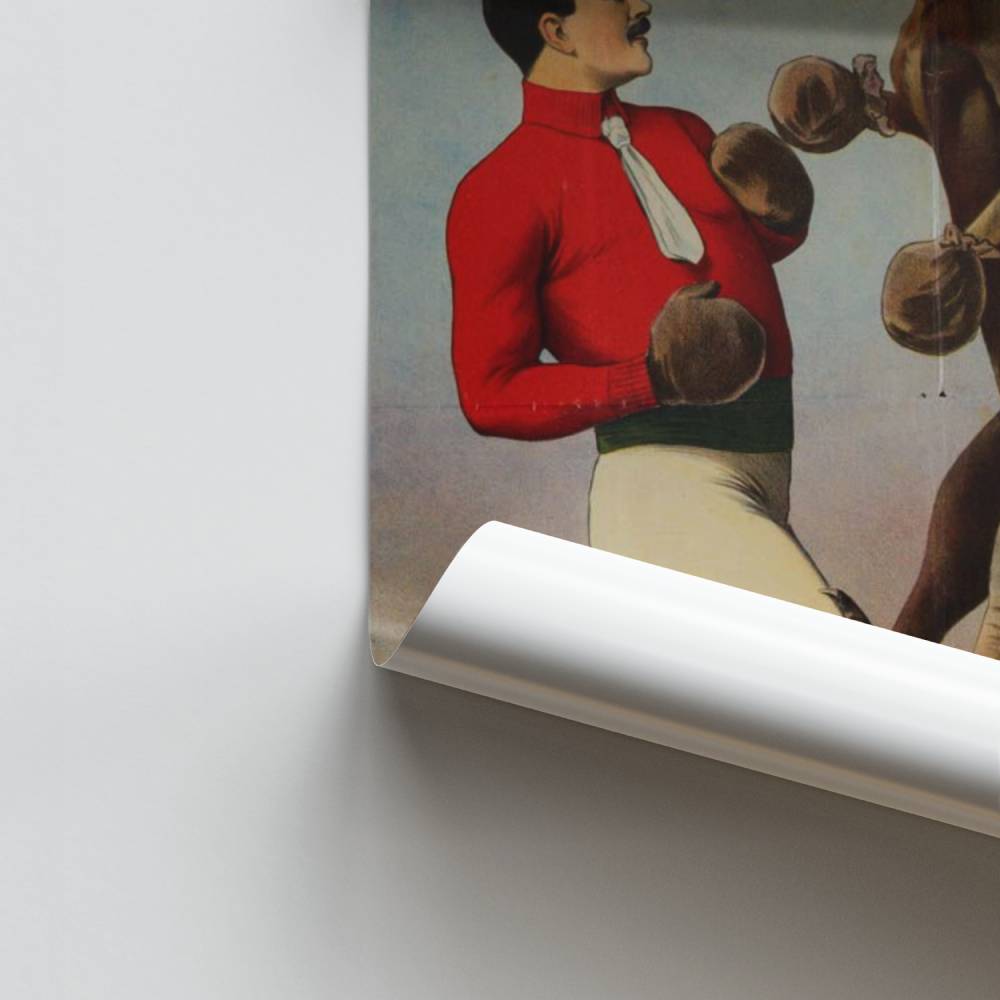 Poster Duel avec Kangourou