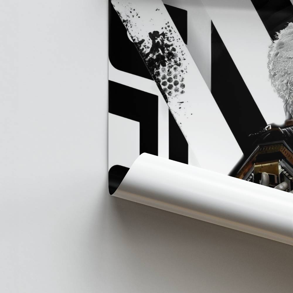 Poster Guerrier Invaincu