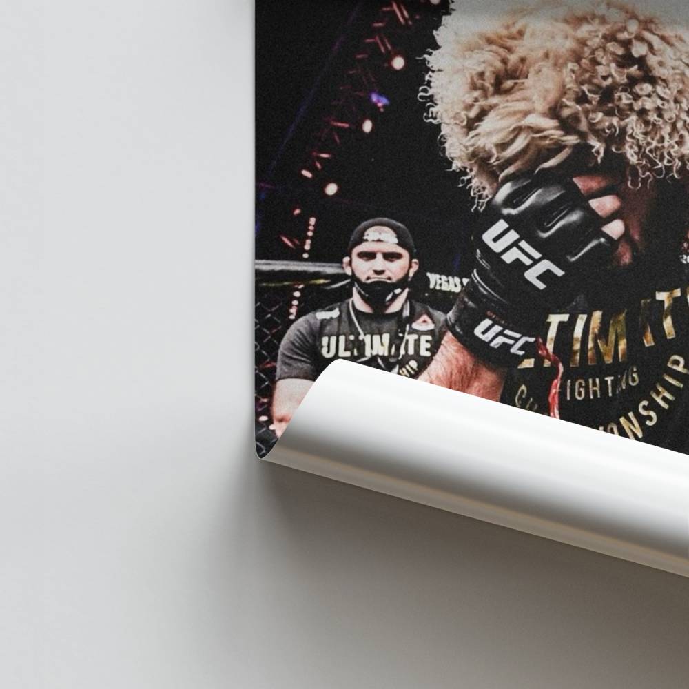 Poster Combat Victorieux