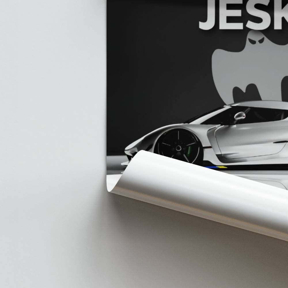 Poster Supercar Jesko