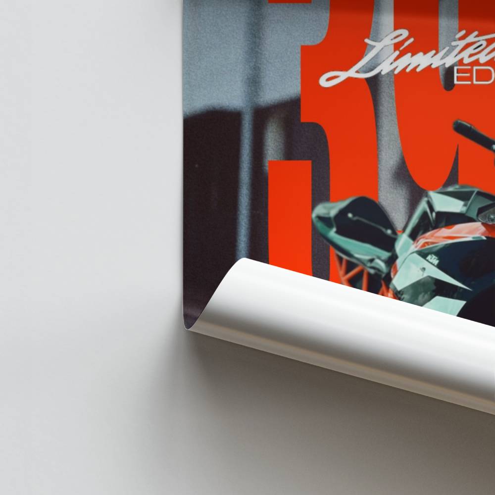 Poster Edition Limitée Moto 300