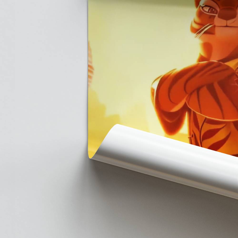 Poster Tigresse Kung Fu