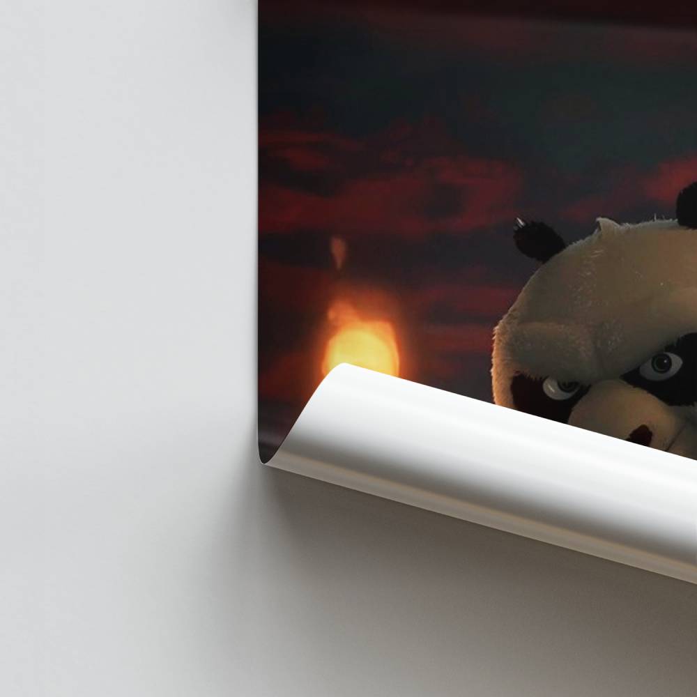 Poster Maître de Feu Panda