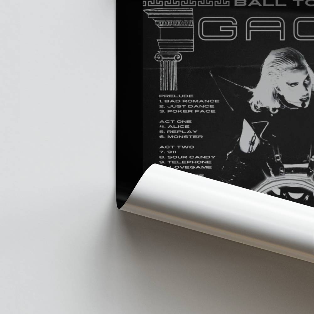 Poster Chromatica Tour