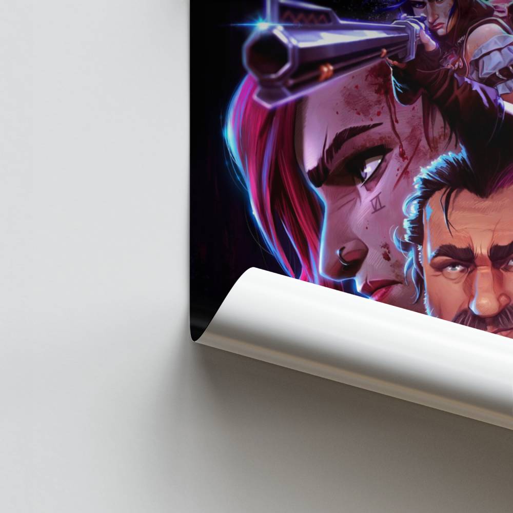 Poster League Of Legends Arcane