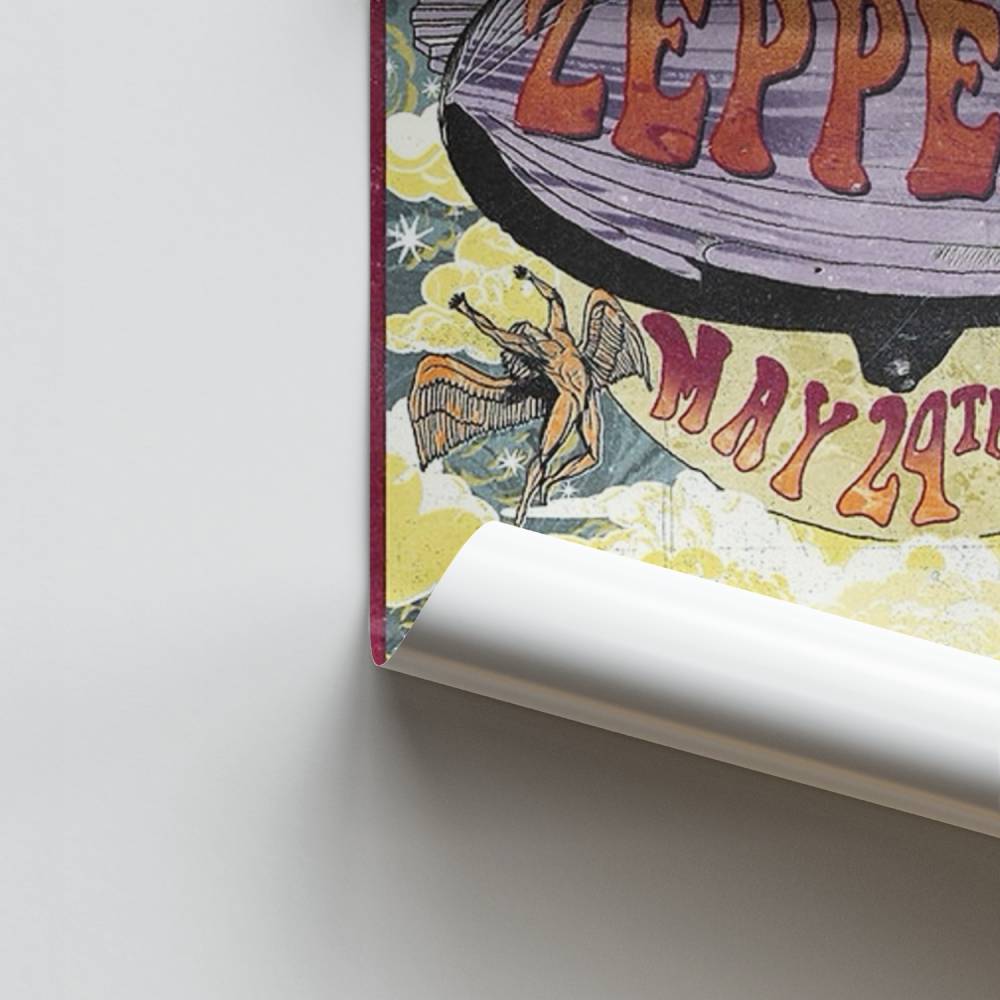 Poster Zeppelin Vintage 1975