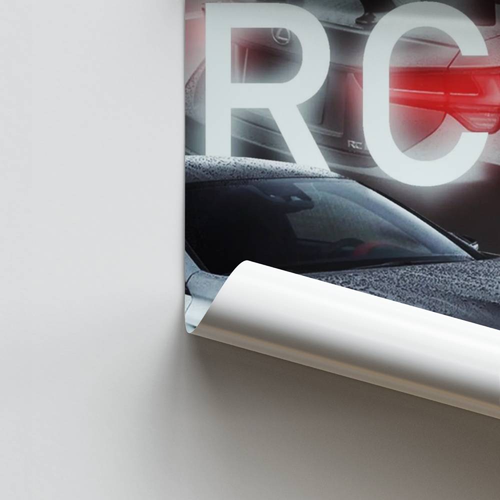 Poster Vitesse Lexus RC F