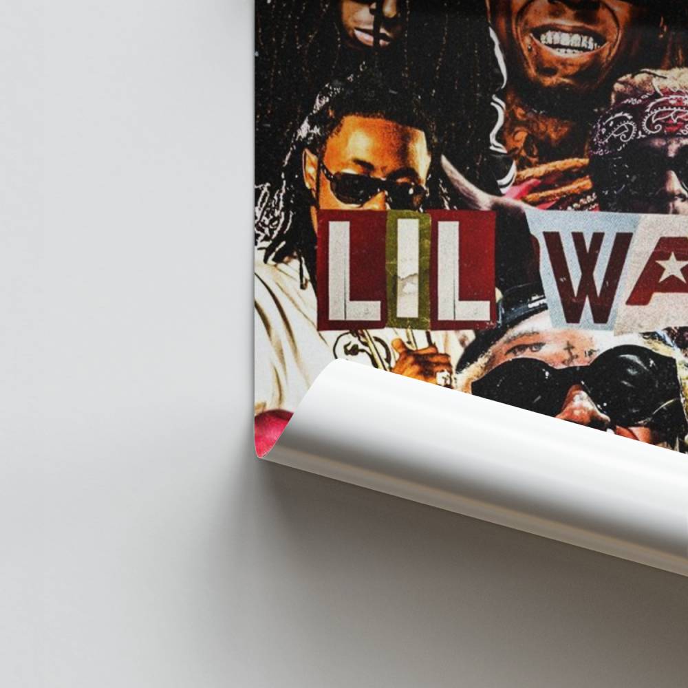 Poster Wayne Collage