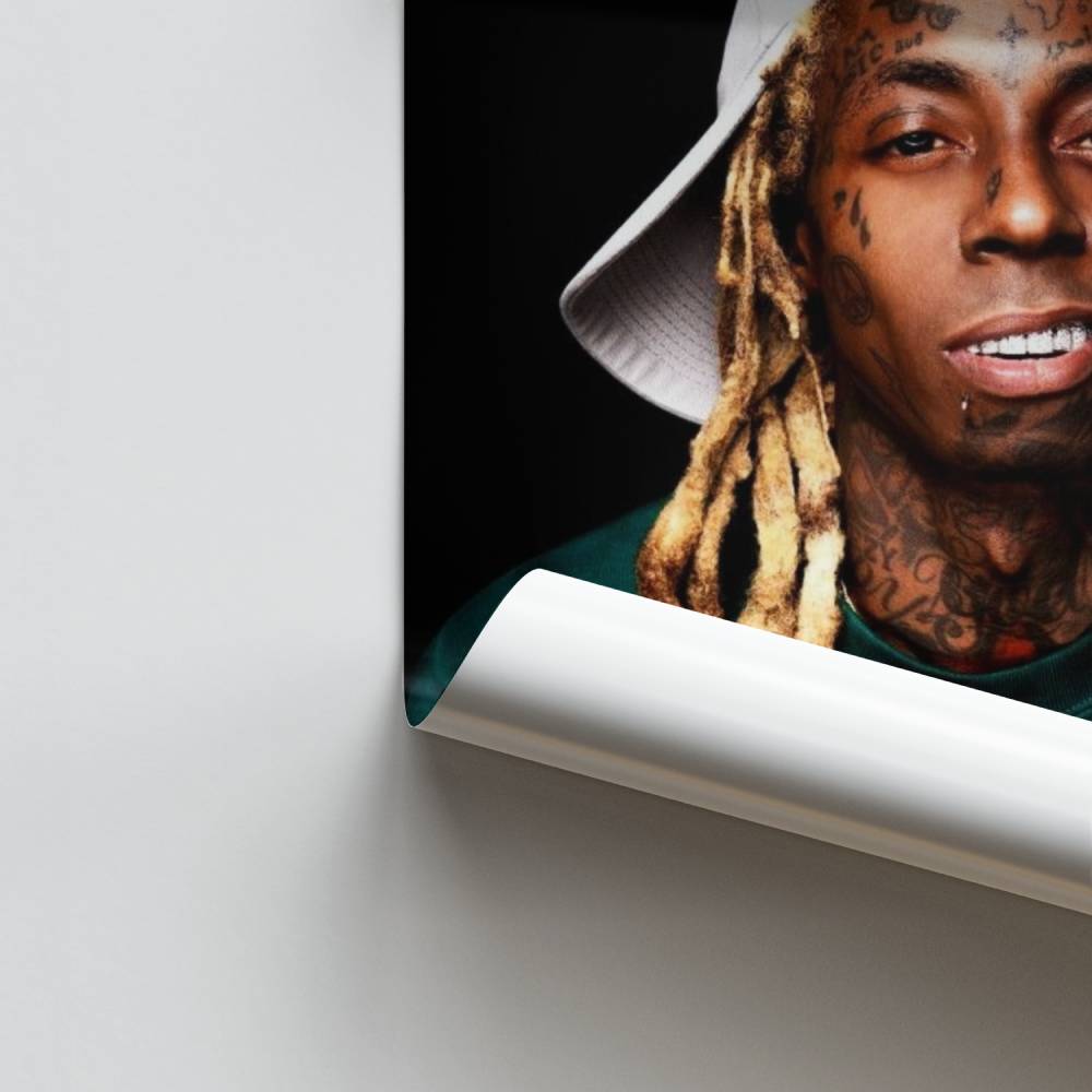 Poster Casquette et Locks