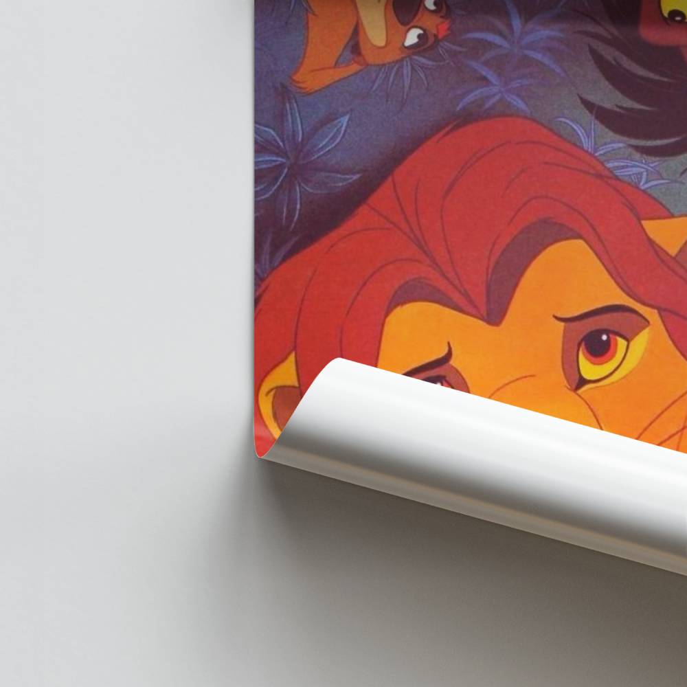 Poster Roi Lion Aesthetic