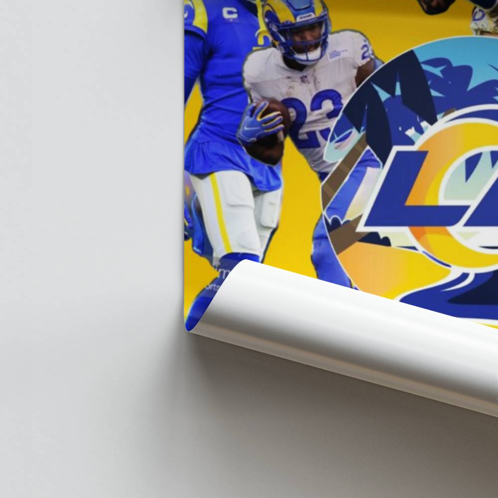 Poster Équipe LA Rams