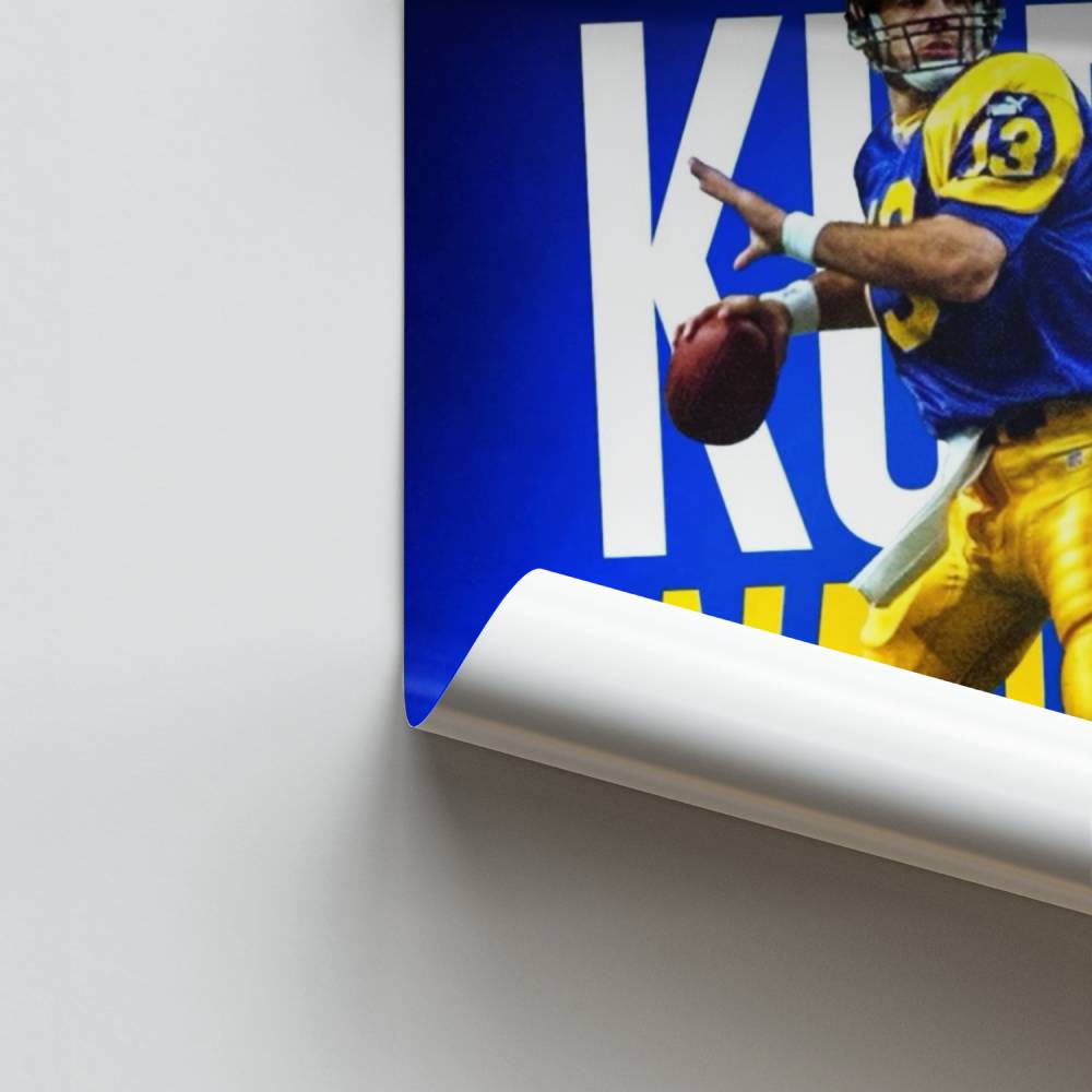 Poster Kurt Warner Rams