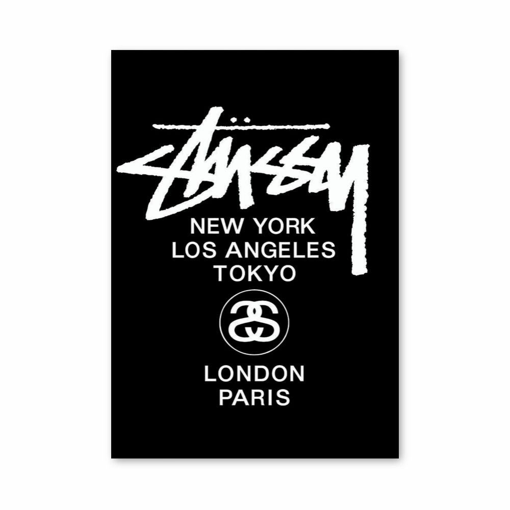 Poster Stussy International | Aesthetic Posters