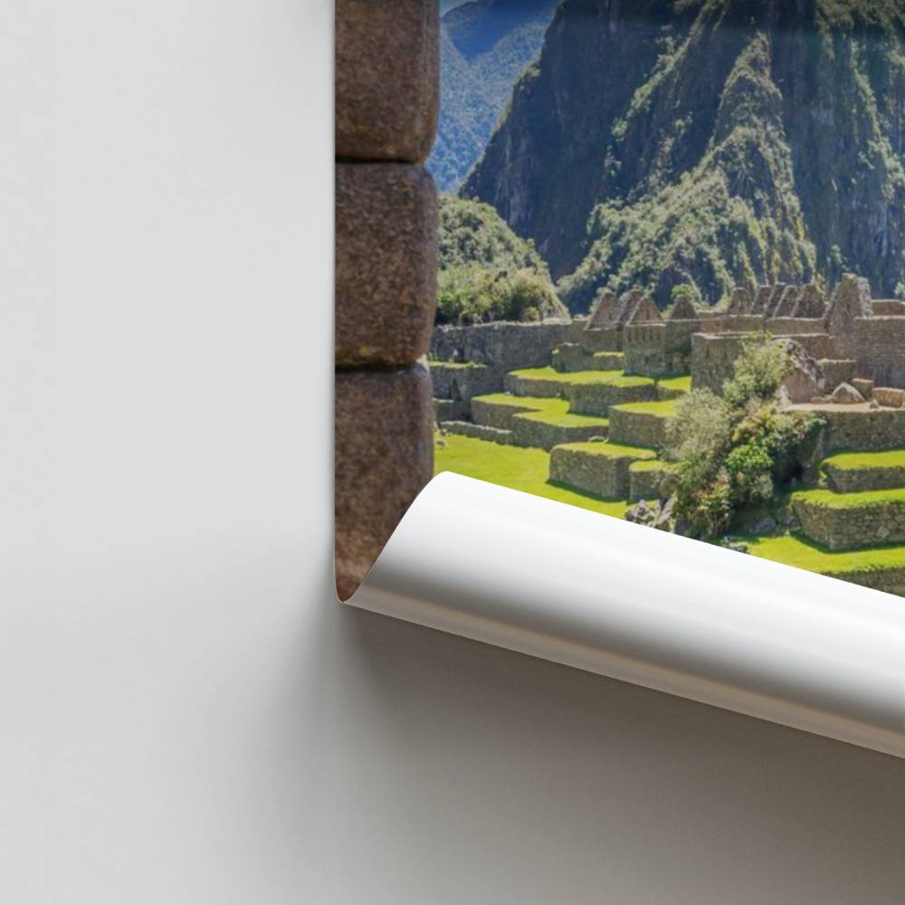 Poster Vues de Machu Picchu