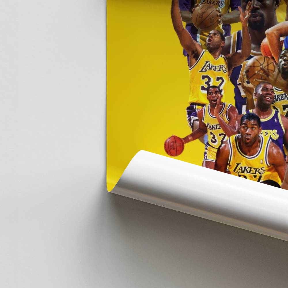 Poster Lakers Légende