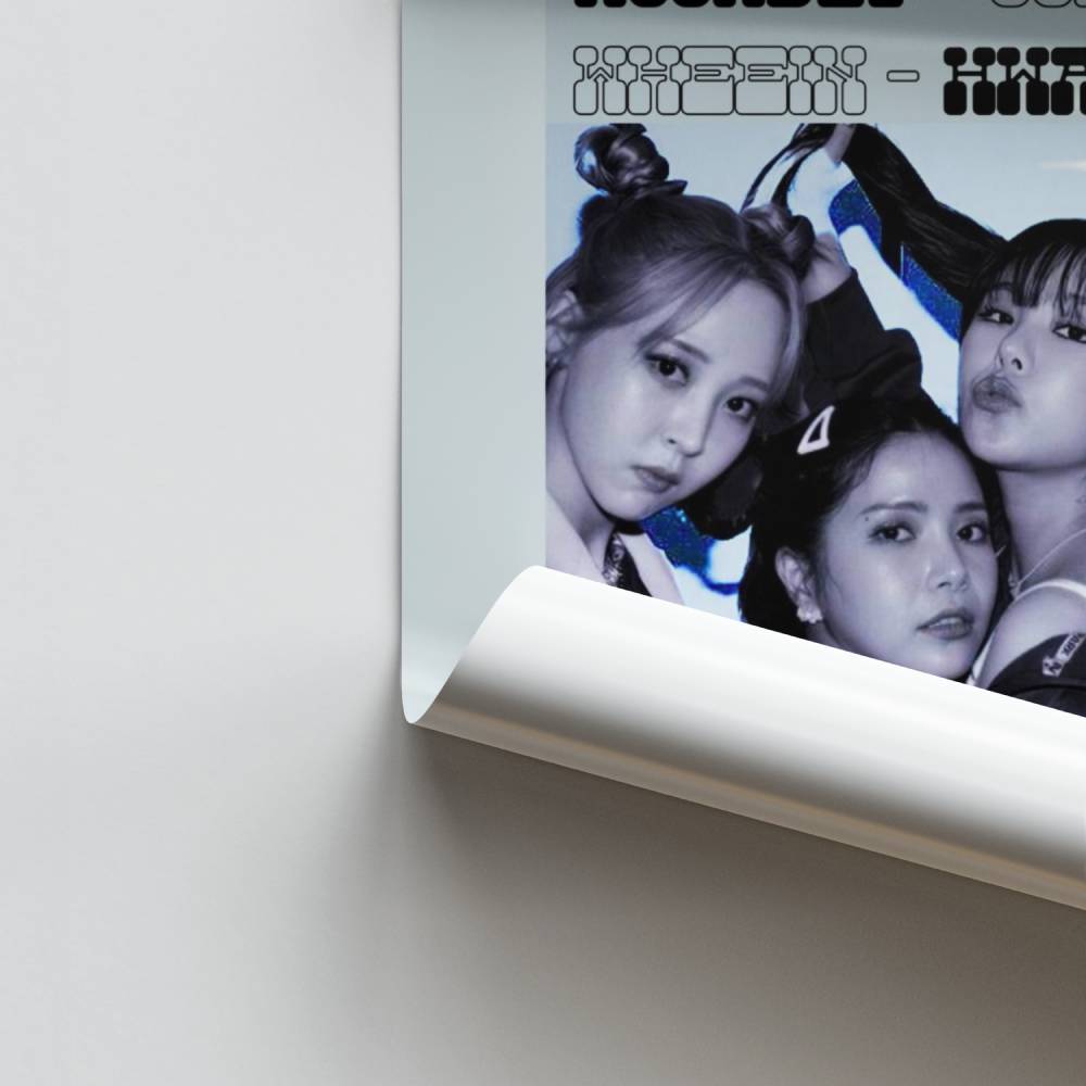 Poster Mamamoo Éclat Lunaire