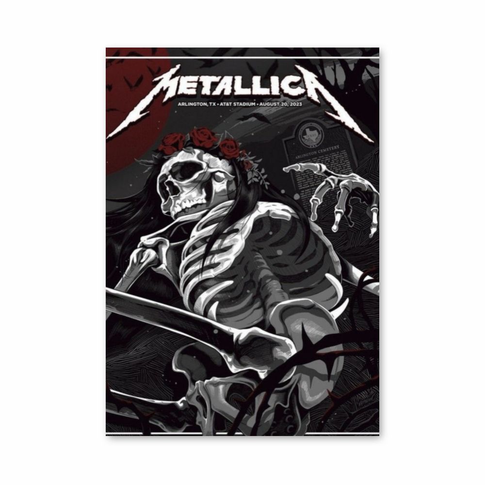 Sold METALLICA Concert Poster