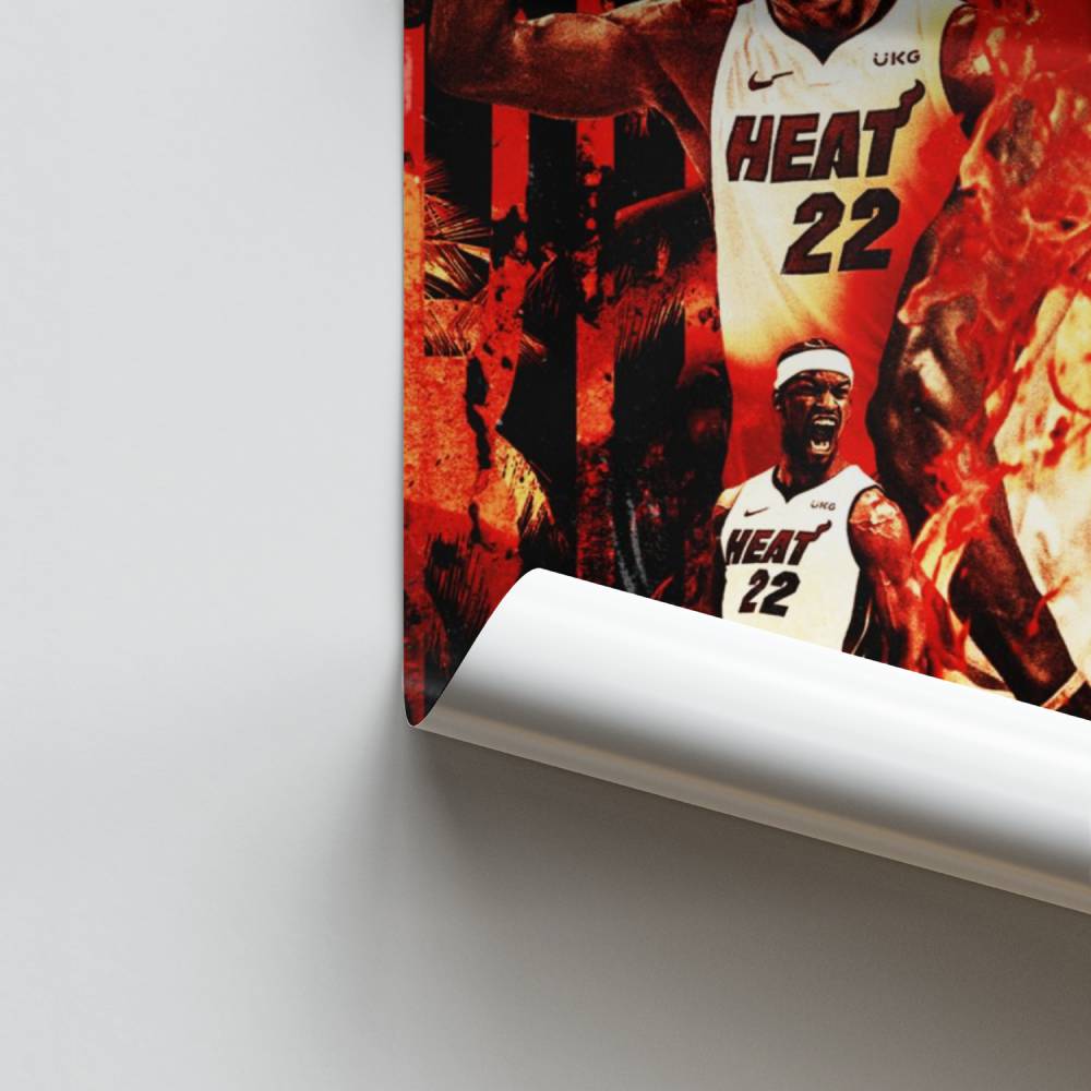 Poster Flammes de Miami