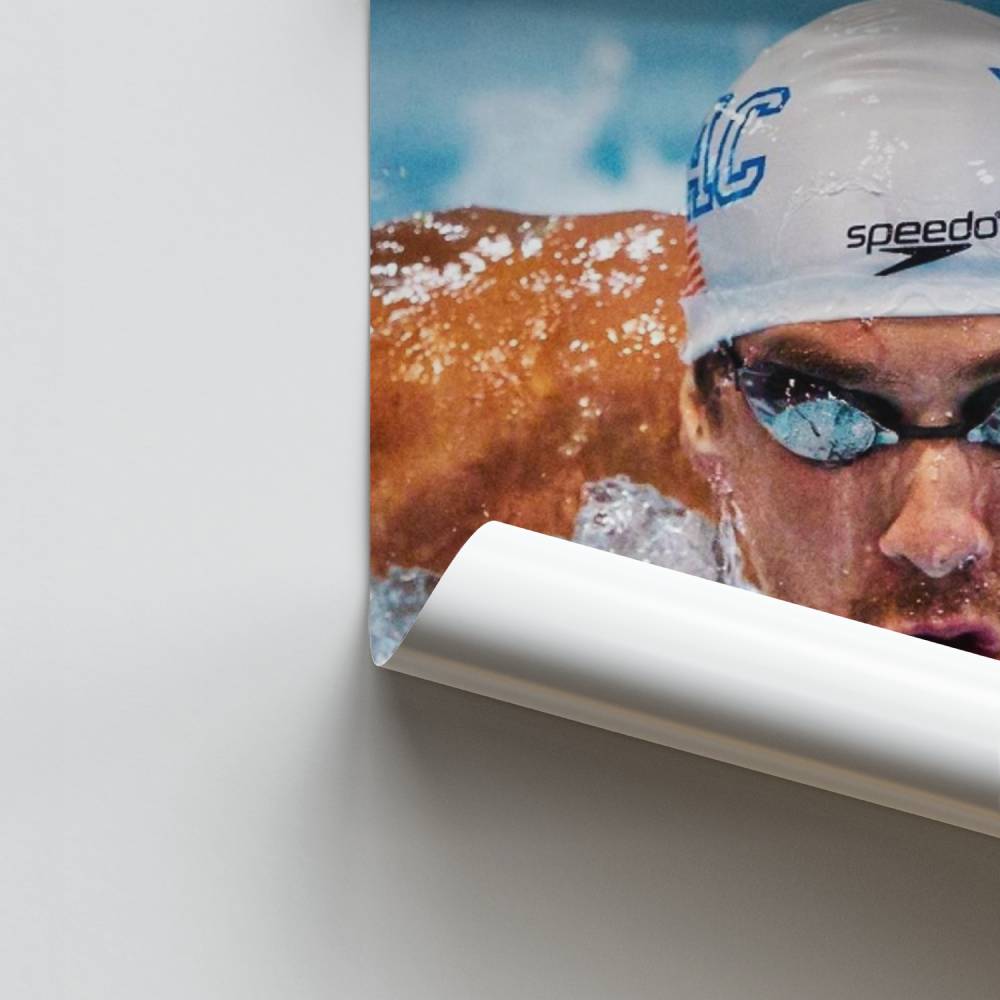 Poster Championnage Natation