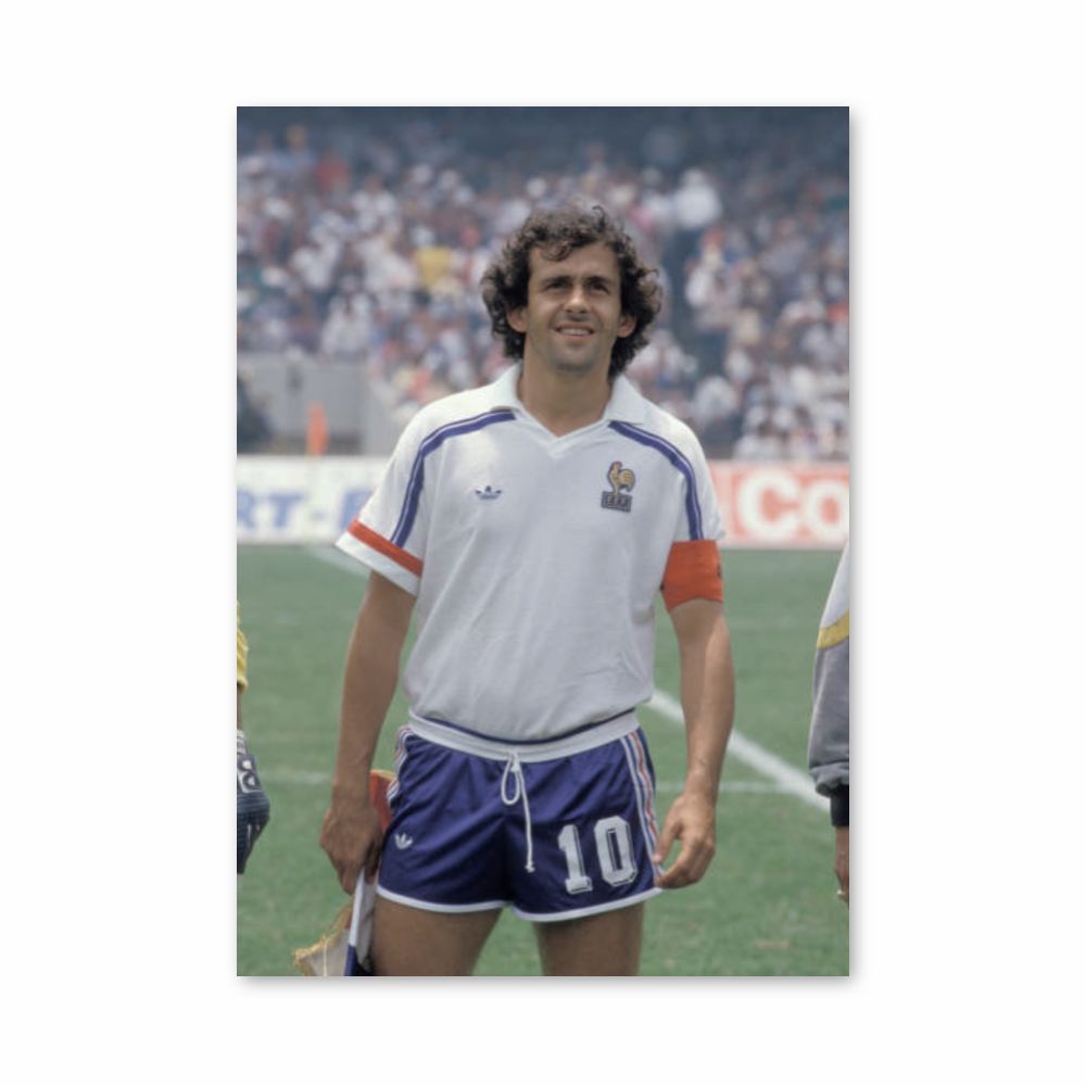 Sac Palladium Michel Platini 10 - Fermeture OK, Couleur Bleue, état Correct, Collector Football