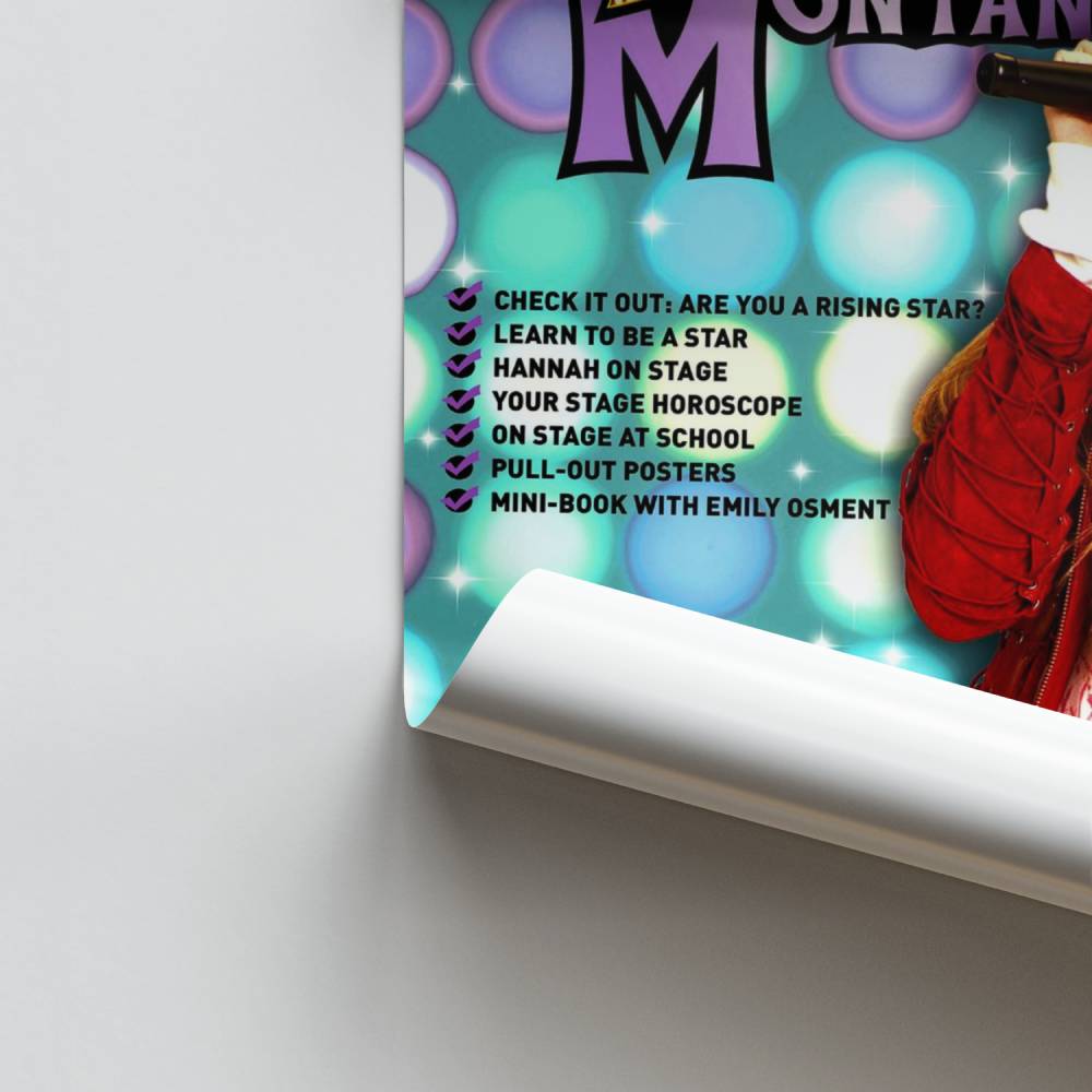 Poster Hannah Montana On Stage