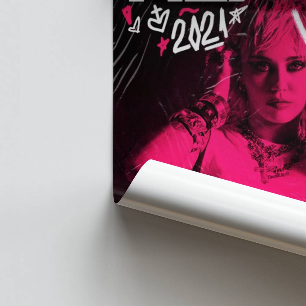 Poster Plastic Hearts Tour