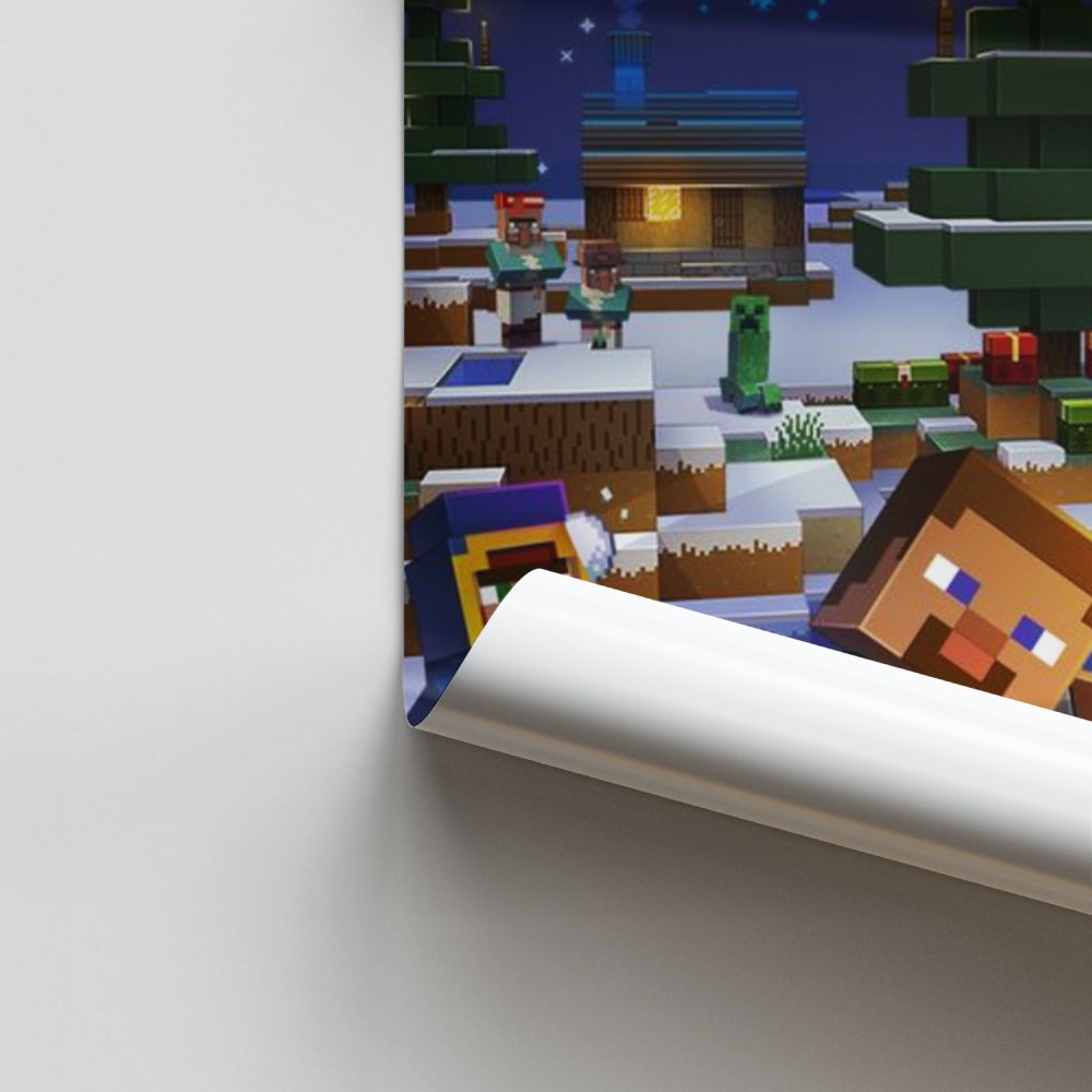 Poster Minecraft Chien