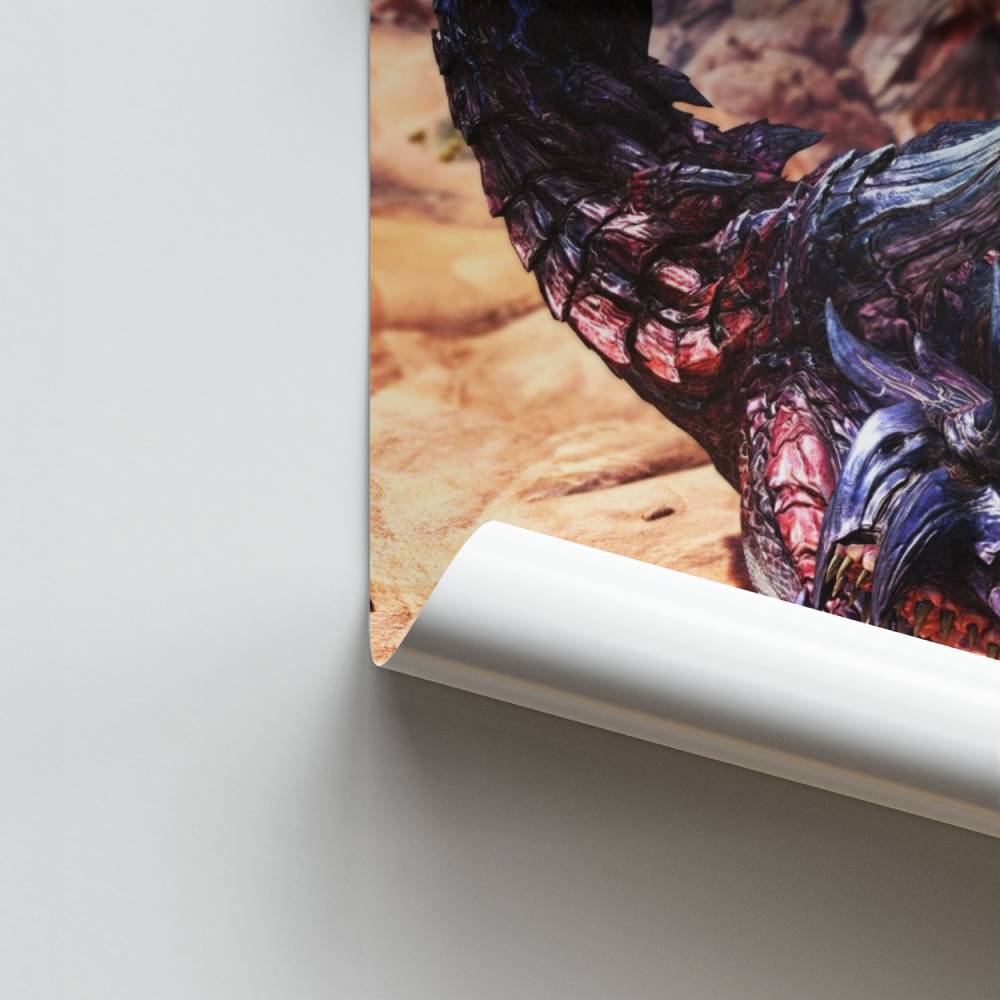 Poster Chasseur de Monstres Scorpion