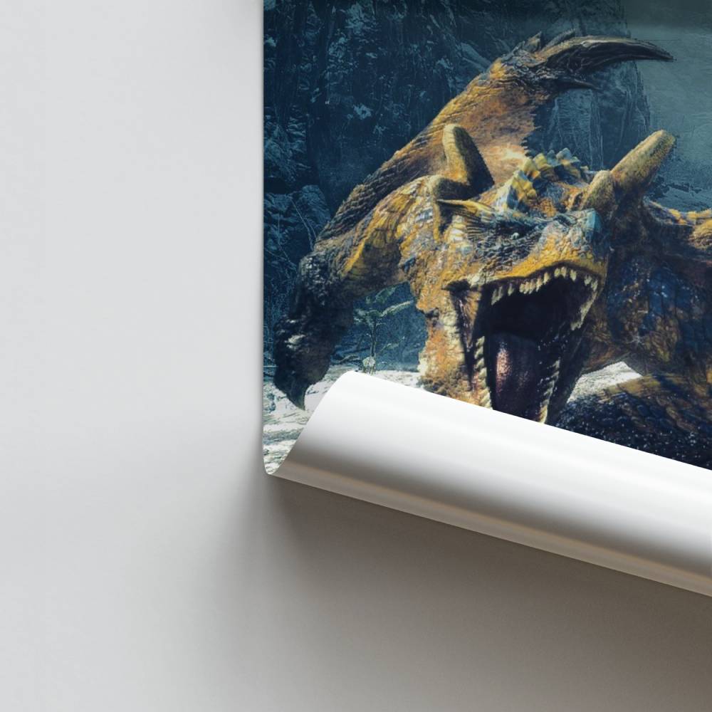 Poster Chasseur de Dragons