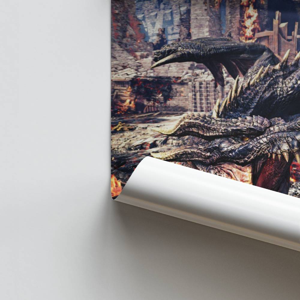 Poster Dragon Ravageur