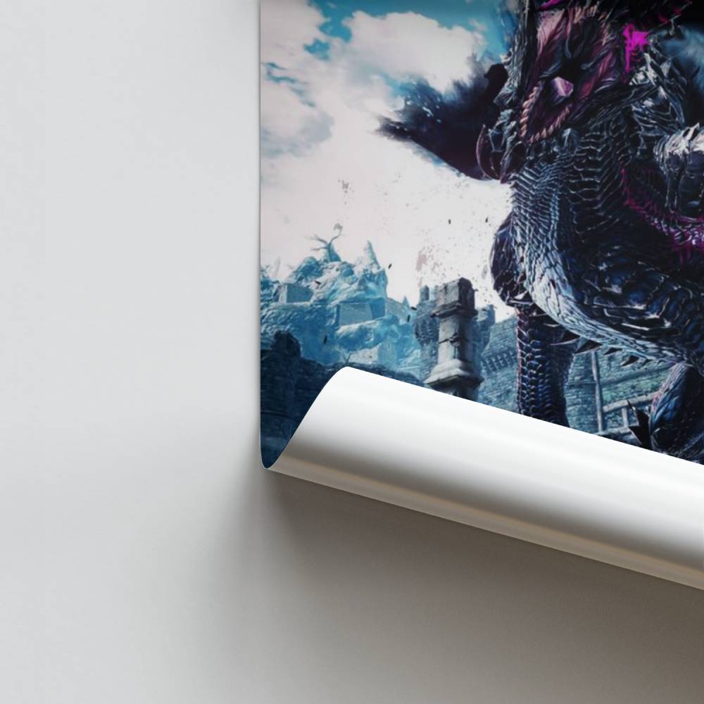 Poster Dragon Épique