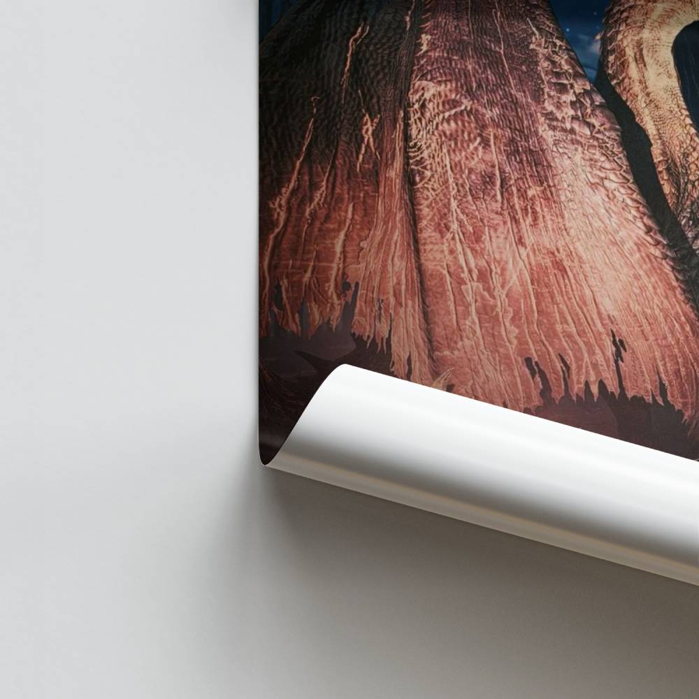 Poster Dragon Glacial