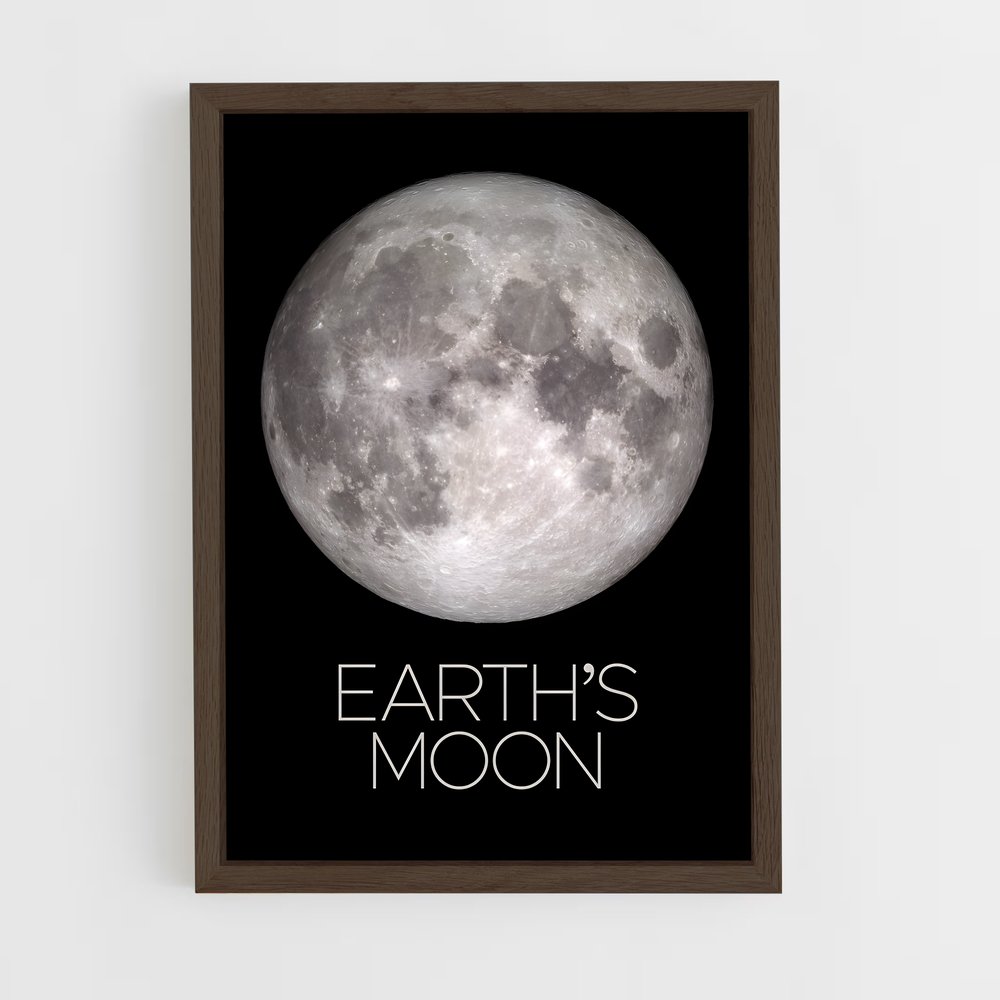 moon-2 cadre Bois foncé