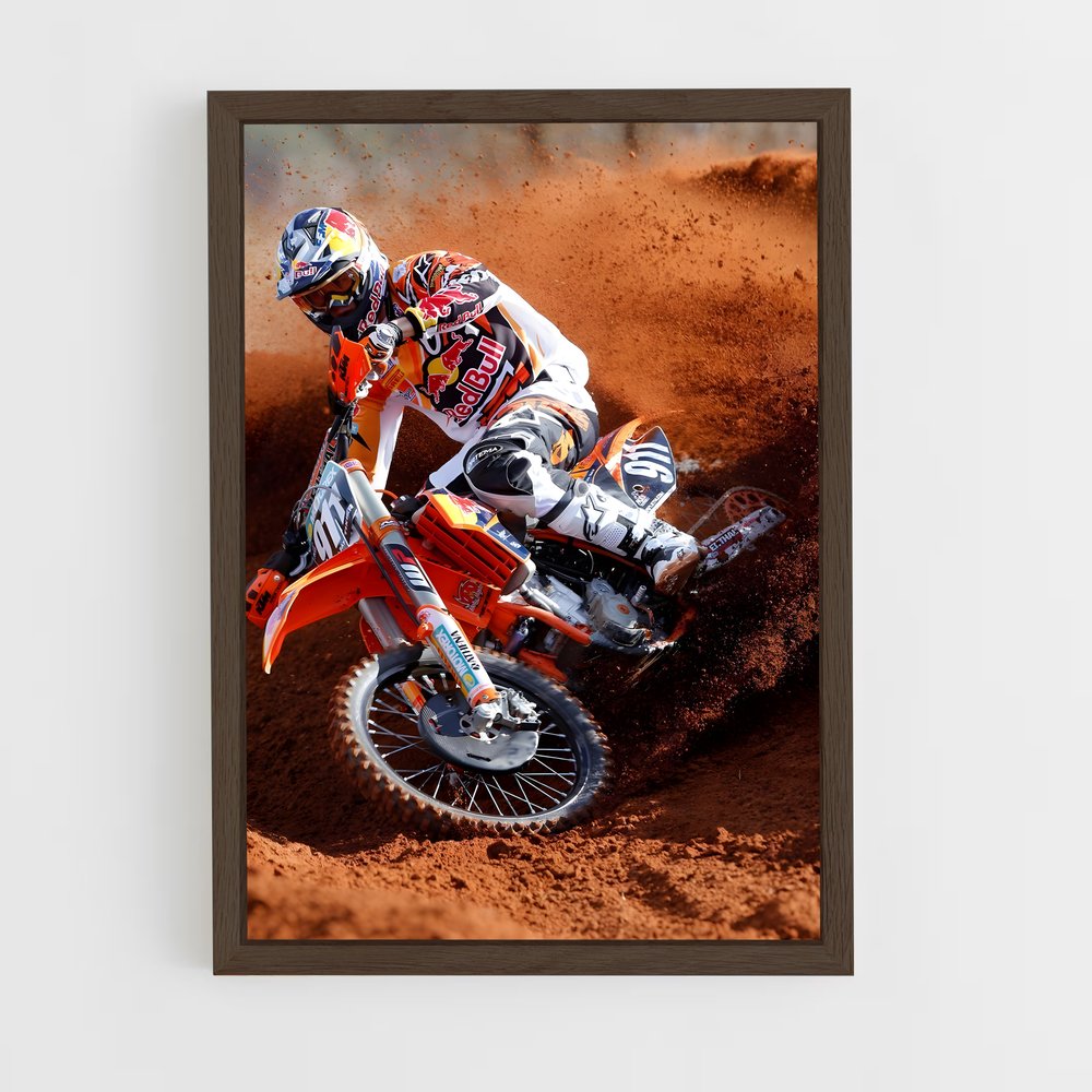 moto-cross-12 cadre Bois foncé