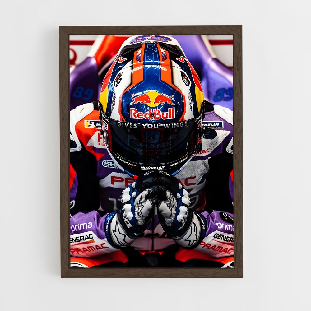 moto-gp-1 cadre Bois foncé