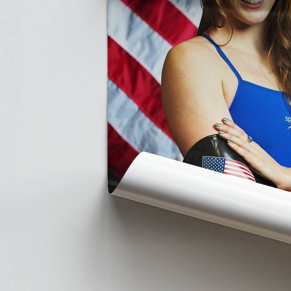 Poster Élan Aquatique Américain