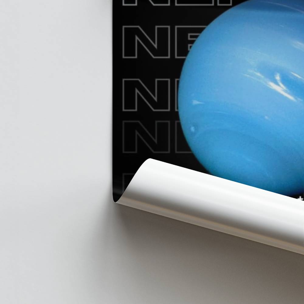 Poster Neptune Température