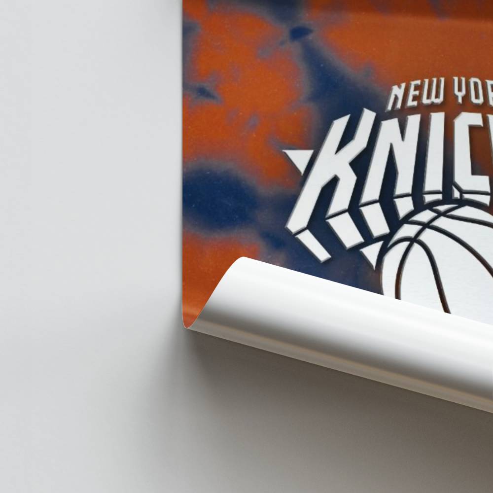 Poster New York Knicks Tie-Dye